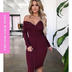 Fashion Nova/ OOTD Fash dress gabi longsleeve